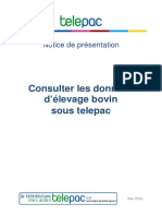 Consultation Donnees Elevage Telepac Presentation