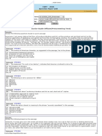 Junior Scale Officer (Prescreening Test) : CBRT - 2020 Question Paper Grid