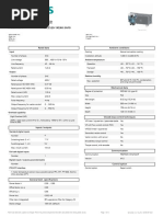 Data Sheet For SINAMICS G115D: Article No.: 6SL3520-1XE40-3AF0