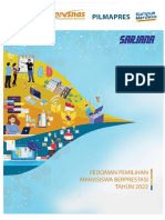 Pedoman Pilmapres 2022-Program Sarjana PDF