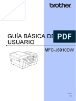 Brother MFC-J6910DW Guía Básica Del Usuario (Español)