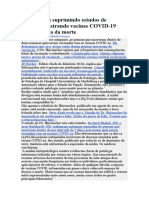 Estudos de autópsia sobre mortes após vacinação COVID sendo suprimidos