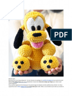 Crochet Pluto PDF Dog Amigurumi Free Pattern