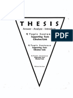 thesis pyramid
