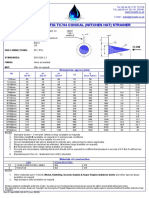 DATA SHEET 29 - FIG TC704 CONICAL (WITCHES HAT) STRAINER