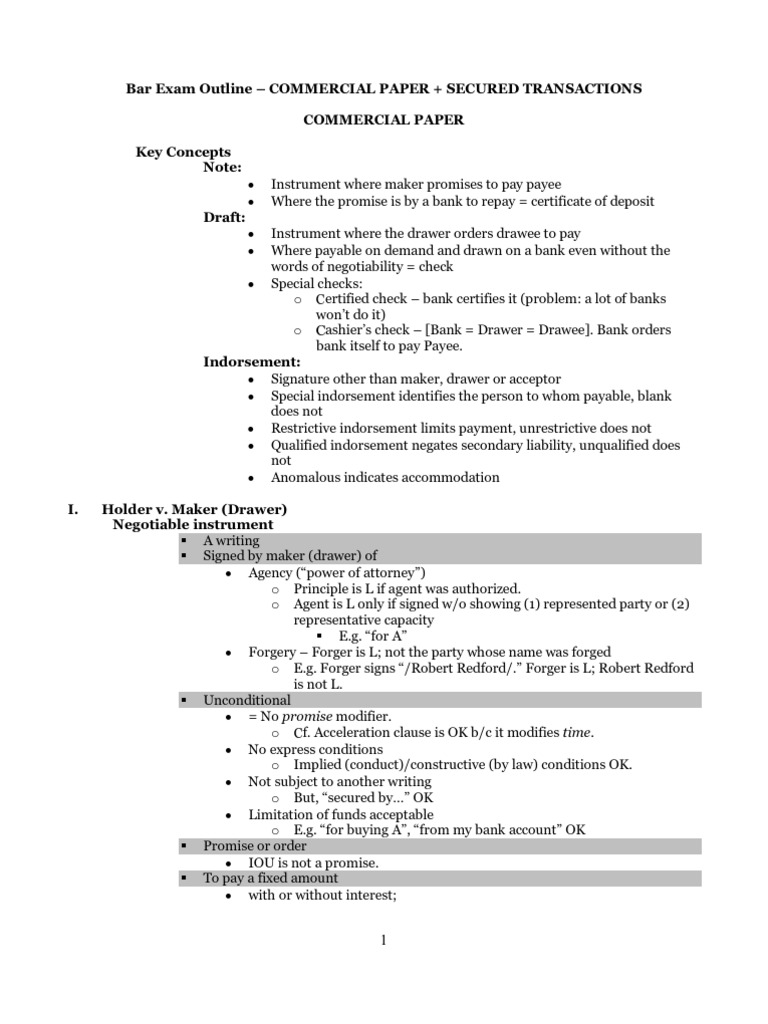 Certainty in commercial law image