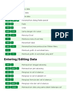 Shortcut Excel v2