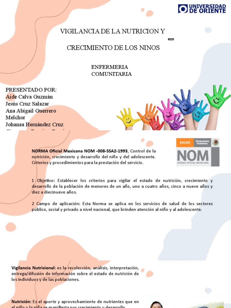 Vigilancia de La Nutricion y Crecimiento de Los Niños | PDF ...