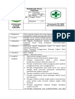 SOP Pemakaian Fetal Doppler