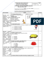 2do - EVALUACIÓN 2DO Cambiada Las Preguntas