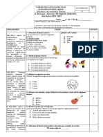 2do - Evaluación 2do Q.