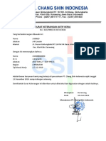 Surat Keterangan Aktif Kerja Suhernaeni