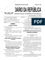 Decreto Presidencial Programa de Privatizações 2019-2022
