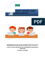 Sampul Modul Latihan Word