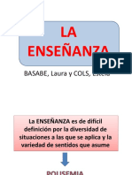 Basabe y Cols La Ensenanza