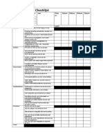 Werkplek Scan Checklijst