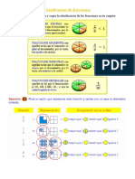 Clasificacion de Fracciones Hecho