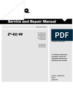 This Manual Includes: Repair Procedures Fault Codes Electrical and Hydraulic Schematics