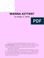 Wanna Kitten?: by Poppy Z. Brite