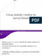 002 Uticaj Nasleđa I Sredine Na Razvoj Ličnosti