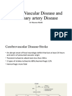 Cerebrovascular Disease and Coronary Artery Disease: DR Masona-Mutiti
