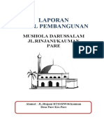 Proposal Pembangunan Masjid Nurul Huda B