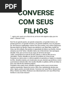 Converse Com Seus Filhos