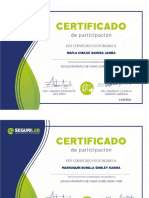 Certificados 300