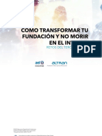 ESTUDIO AEF-ALTRAN - Cómo Transformar Tu Fundación