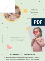 Patient centered care