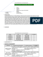 Programación anual Ciencia Tecnología primer grado