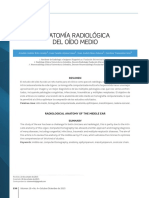 Anatomia Radiologica Del Oido Medio