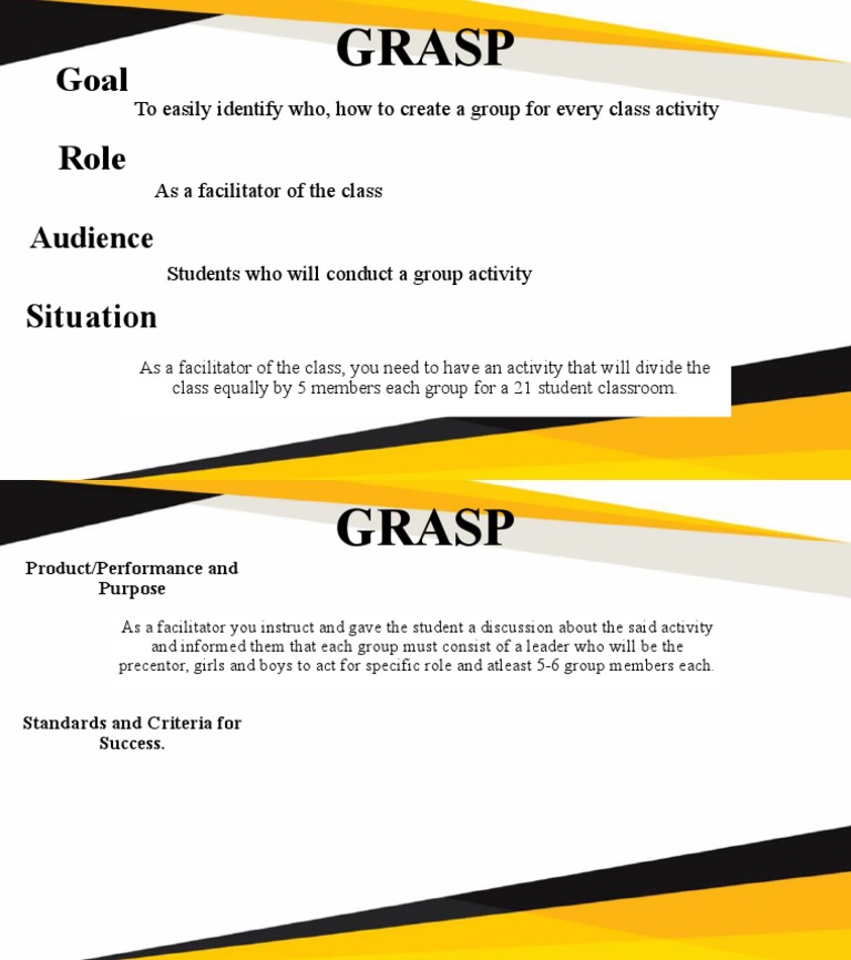 GRASP | PDF