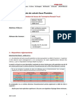 Note de Calcul Hydraulique 2017-11-03