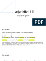 Konjunktiv I I II