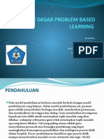 Konsep Dasar Problem Based Learning