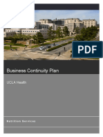 Business Continuity Plan: UCLA Health