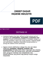 Sesi 2-3 - Definisi Dan Ruang Lingkup Higiene Industri