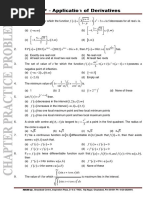 Application of Derivatives