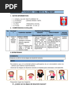 3° SESION - PS - Etapas Del Desarrollo Humano | PDF | Adultos | Vejez