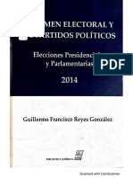 Guillermo Reyes - Régimen electoral y de partidos políticos 