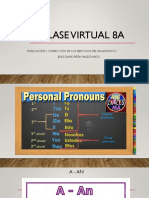 Clase Virtual Inglés 8A