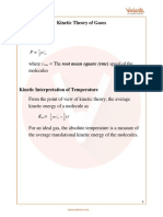 JEE Main 2022 Kinetic Theory of Gases Study Notes PDF Download