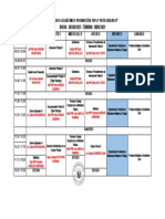 Horario VI PER Acad PROMO Integridad II para Guardia