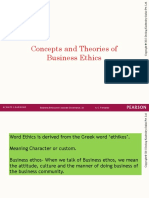 Concepts and Theories of Business Ethics