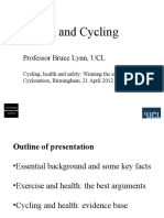 Health and Cycling: Professor Bruce Lynn, UCL