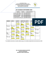 Rol de Guardias Septiembre Hmi