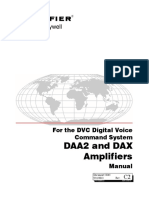 14 DAA2 and DAX Amplifiers Manual 53265