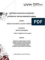 Etapa 1. Diagnóstico de La Empresa