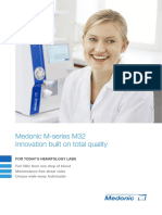 Medonic M-series M32 analyzer delivers accurate CBC from just 1 drop